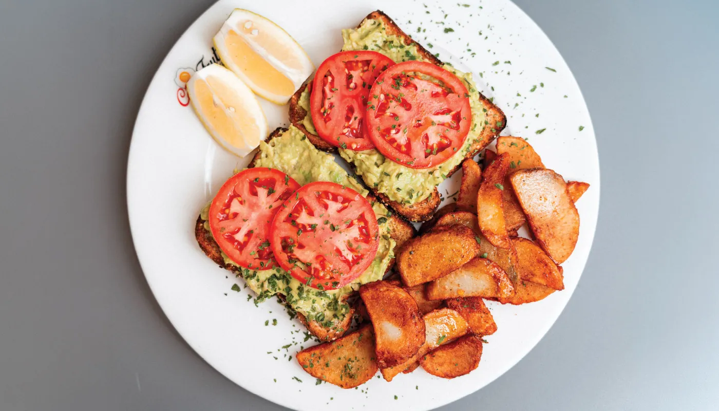 Toast à l'avocat